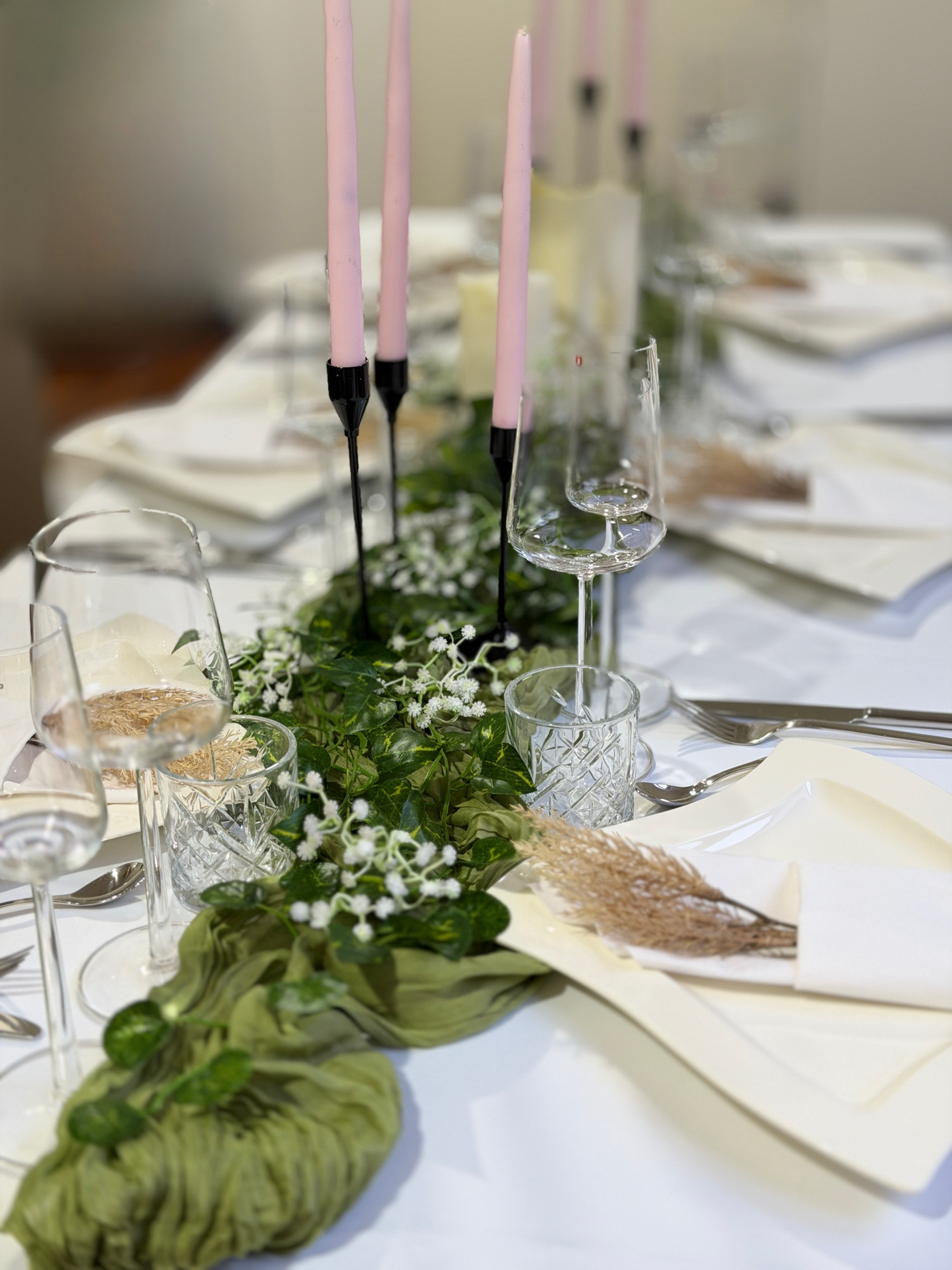 Hääjuhlan somistus