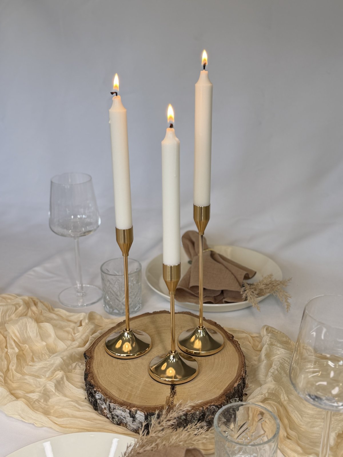 Kultainen kynttilänjalka