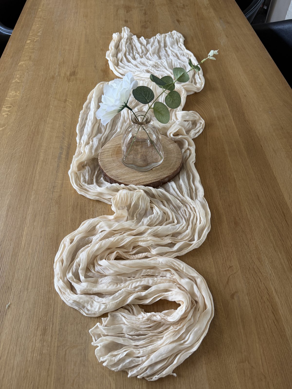 Light Beige Table Runner