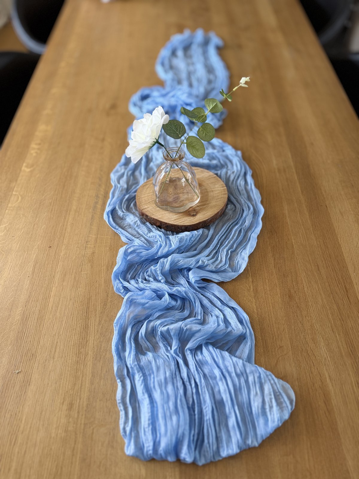 Baby Blue Table Runner