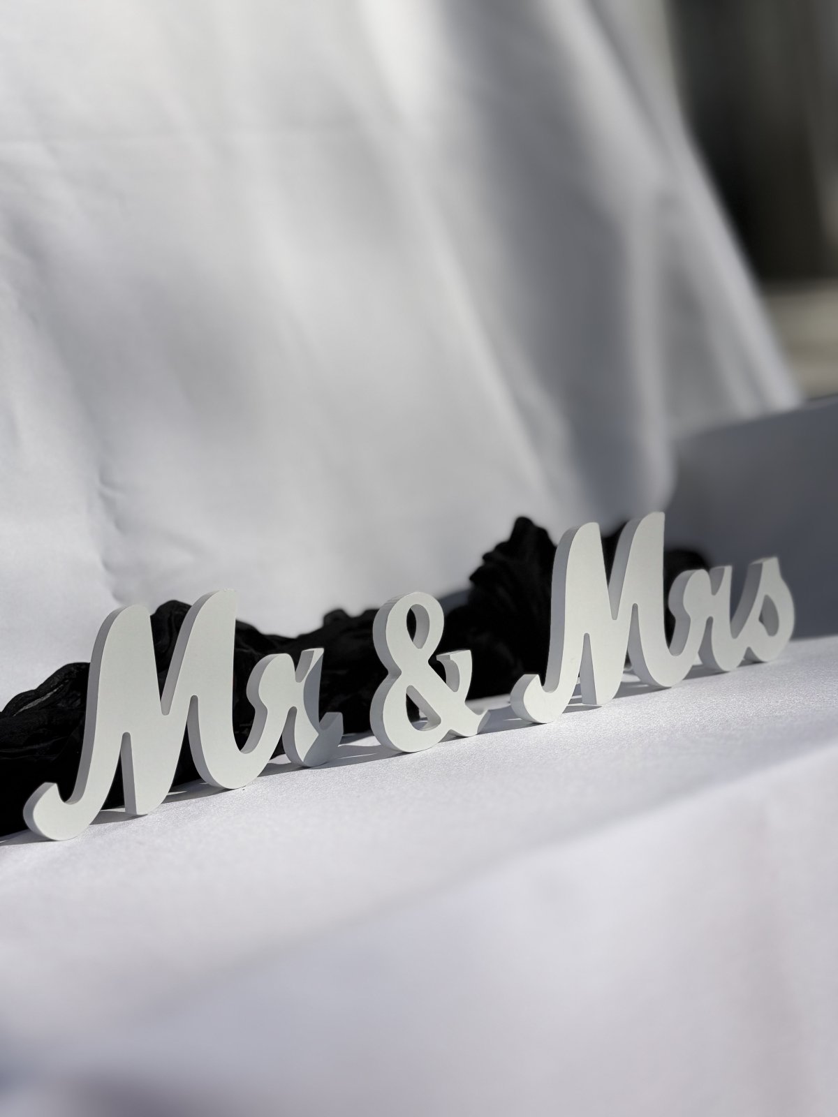Mr & Mrs -koriste (kaunoteksti)