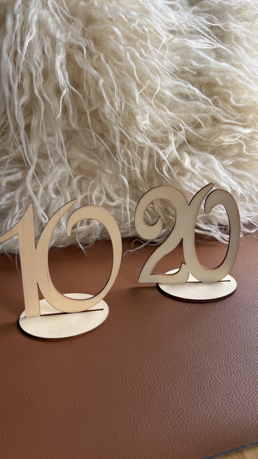 Puiset pöytänunerot 1-20 2